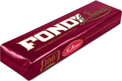 Chocolate Fondy 50 Gr. - La Ibérica.