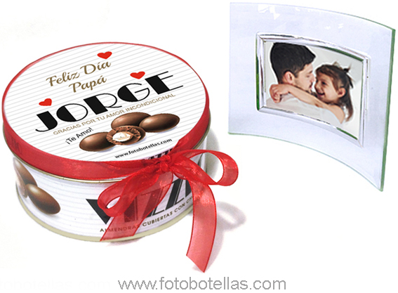 CHOCOLATE VIZZIO EN LATA PERSONALIZADA.